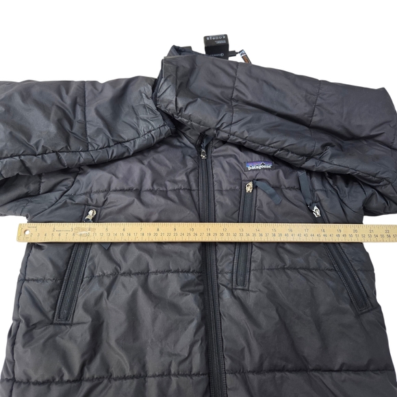 Vintage Y2K Patagonia Puffer Jacket Womens Small Black Insulated Winter Coat - Picture 15 of 16